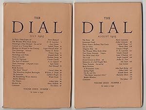 "The Woman Who Rode Away," serialized in THE DIAL Volume LXXIX â 1 & 2