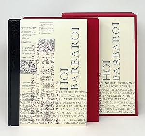 Hoi Barbaroi: A Quarter-Century at Barbarian Press DELUXE SIGNED FIRST EDITION with Prospectus