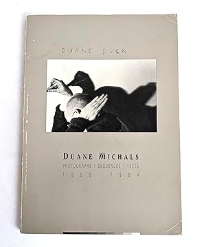 DUANE MICHALS - PHOTOGRAPHY EXHIBITION in OXFORD - SIGNED & INSCRIBED 1985