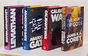 Mercy of Gods Signed and Numbered along with the first three Anniversary editions of the Expanse ...