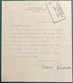 Typed Letter Signed