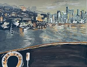 Large 'Lake Union, Seattle' Limited Edition Signed Print
