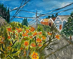 Large 'Phinney Ridge, Seattle' Limited Edition Signed Print