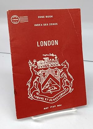 Canada Post Zone Book, London, Ontario, May 1969