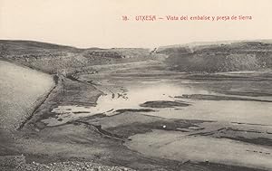 Utxesa Catalonia Spain Antique Spanish Postcard