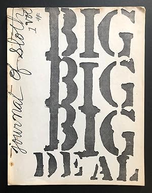 Big Deal 1 : A Journal of Sloth (Spring 1973)