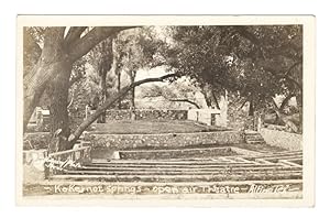 Kokernot Springs Open Air Theatre Sul Ross College Alpine Texas 1930s