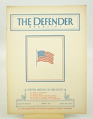 The Defender Magazine (Volume XVI. Number IX., January 1942.)(Rare)