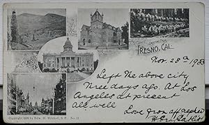 Autographed Postcard from Henry Ernest Gatliff to Aunt Mary Gatliff, Middle Brighton, Victoria Au...