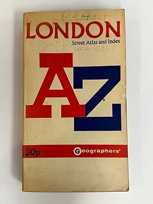 AZ London Street Atlas and Index