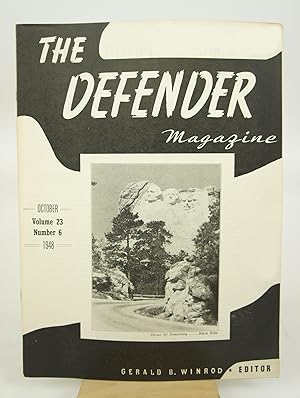 The Defender Magazine (Volume 23, No. 6; October, 1948.)(Rare)