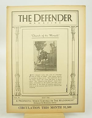 The Defender Magazine (Volume XI, Number I.; May, 1936.)(Rare)