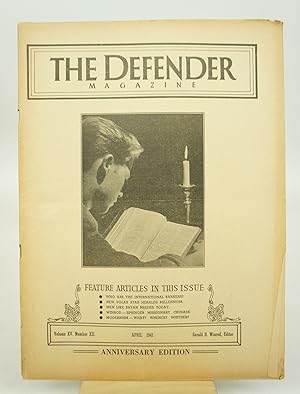 The Defender Magazine (Volume XV, Number XII.; April, 1941.)(Rare)