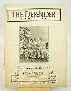 The Defender Magazine (Volume XVI, Number VIII.; December, 1941.)(Rare)