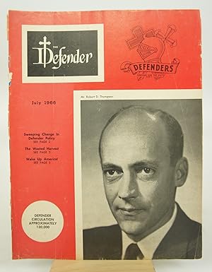 The Defender Magazine (July, 1966.)(Rare)