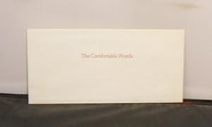 Rampant Lions Press - Printing of "The Comfortable Words" for John Fuggles on the Feast of the Do...