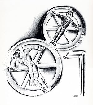 Signed Lithograph [From] Karl Marx: Capital in Pictures