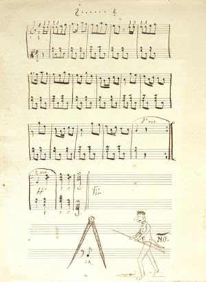 MANUSCRITO MUSÍCA, SÉC. XIX. CADERNO DAS SONATAS.