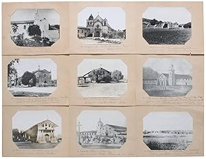 [Group of Photographs Depicting California Missions]