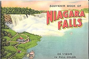 SOUVENIR BOOK OF NIAGARA FALLS. 24 Views in Full Color