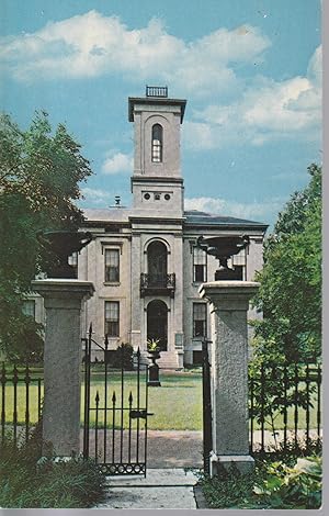 Tower Grove House (1849) in MO Botaniical Garden St. Louis, circa 1960 Photo Postcard