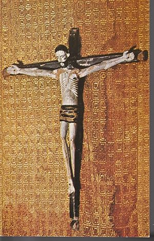 Primitive Indian Crucifix 1750, St. Philip's in the Hills Episcopal Church, Tucson, AZ Postcard