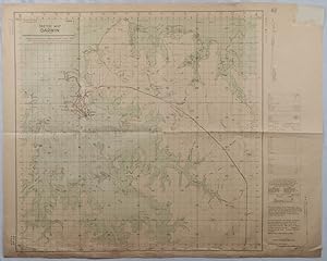      .      . [Gomanbunnoichizu. D win]. [Darwin Map with Scale 1:50000].