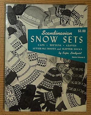 Scandinavian Snow Sets Volume 5: Caps, Mittens, Gloves, After-ski Boots and Slipper Socks.