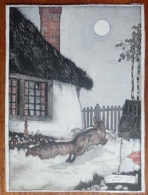 Xavier Kozminski - 1892-1940 - Le roman Renard - original signed drawing - 1928