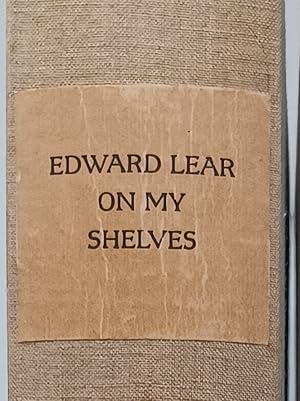 Edward Lear on My Shelves (1933) 1 of 155 copies