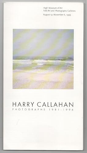 Harry Callahan Photographs 1981 - 1996