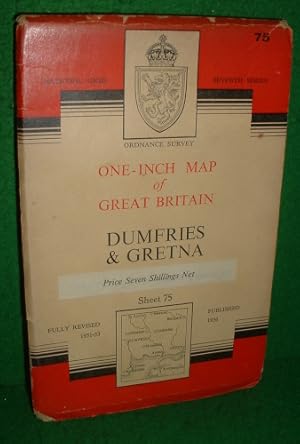 Ordnance Survey One-Inch Map of Great Britain Dumfries & Gretna Sheet 75 Seventh Series