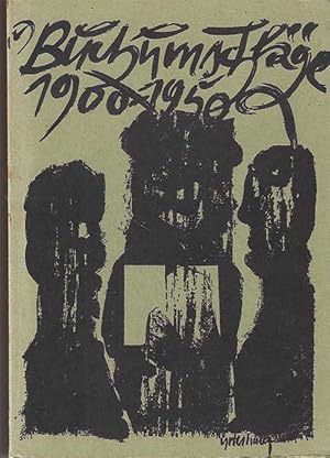 Buchumschläge 1900-1950. Aus der Sammlung Curt Tillmann