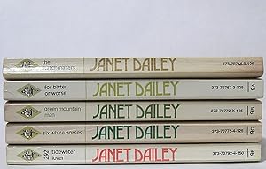 Lot of 5 Janet Dailey Harlequin Presents novels