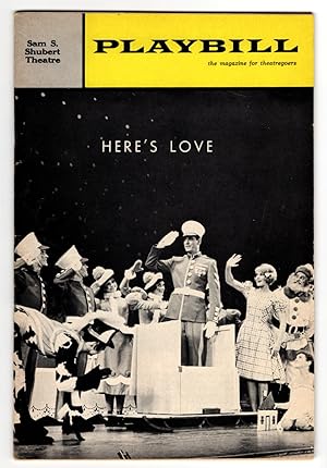 Playbill for HERE'S LOVE at the Sam S. Shubert Theatre, March 1964, Vol. 1, No. 3