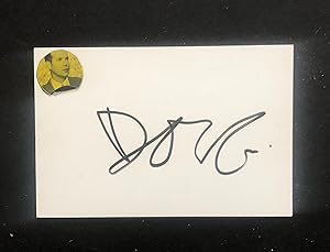 Autograph Signature On Card