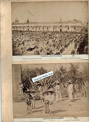18 Photographs of Mexico, at least 5 by Abel Briguet / Alfred Saint-Ange Briquet (1833, Paris ? 1...