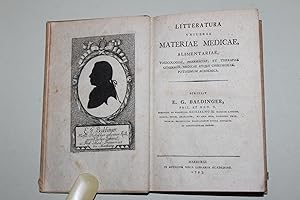 Litteratura uniuersa materiae medicae, alimentariae, toxicologiae, pharmaciae, et therapiae gener...
