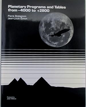 Tables for the Motion of the Sun and the Five Bright Planets from -4000 to +2800. Tables for the ...