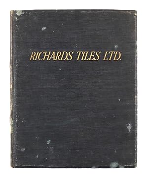 Richards Tiles Ltd General Catalogue of Products 1936 Edition