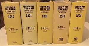 2000 - 2004 Wisdens, HBs & DJs (Set of 5) - - 8/10s