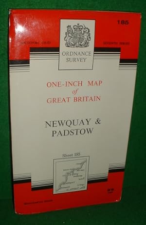 ORDNANCE SURVEY ONE-INCH MAP OF GREAT BRITAIN NEWQUAY & PADSTOW SHEET 185