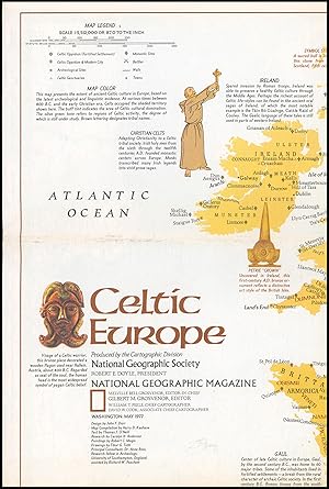 Map: Celtic Europe (May 1977)