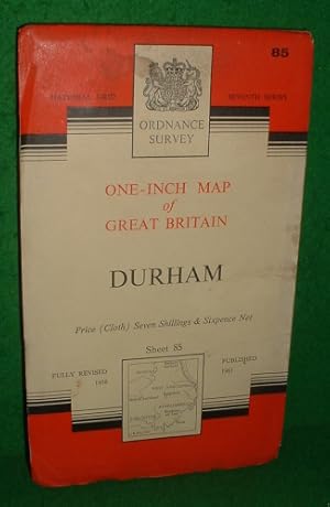 ORDNANCE SURVEY ONE-INCH MAP OF GREAT BRITAIN DURHAM SHEET 85