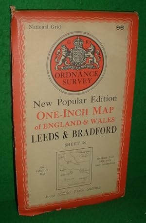Ordnance Survey One- Inch Map of England and Wales Leeds and Bradford Sheet 96