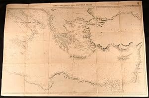 Mediterranean Sea Eastern Sheet Ordnance Map