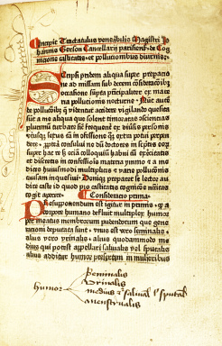 De cognitione castitatis et de pollutionibus diurnis. Forma absolutionis sacramentalis.