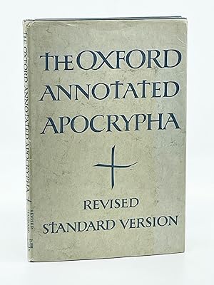The Oxford Annotated Apocrypha Revised Standard Version