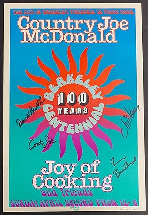The City of Berkeley presents in Provo Park: Country Joe McDonald / Berkeley Centennial 100 Years...
