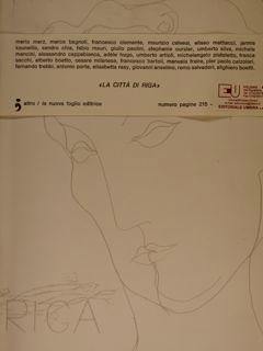 LA CITTA' DI RIGA. Periodico quadrimestrale d'arrte n° 1. Autunno 1976.